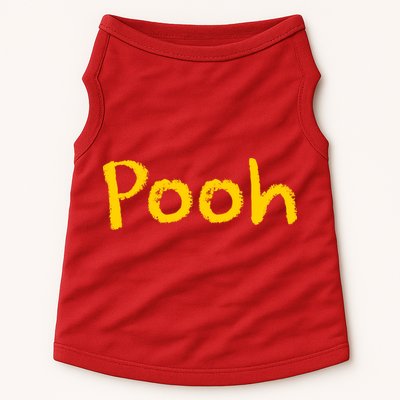 Pooh Halloween Costume Doggie Tank