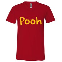 Pooh Halloween Costume V-Neck T-Shirt