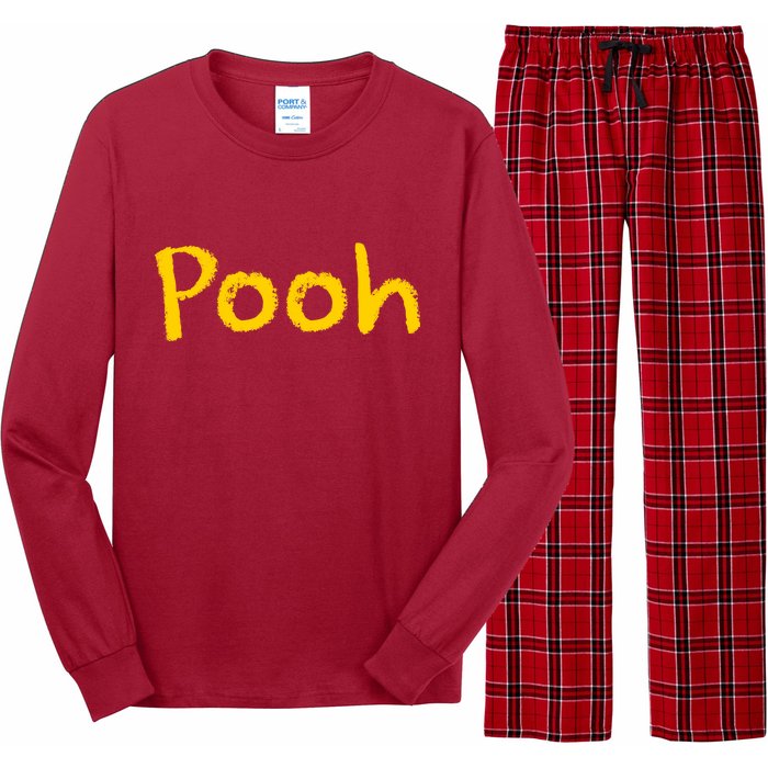 Pooh Halloween Costume Long Sleeve Pajama Set