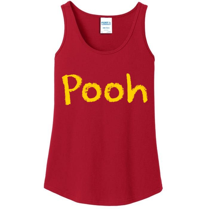 Pooh Halloween Costume Ladies Essential Tank