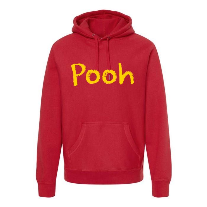 Pooh Halloween Costume Premium Hoodie