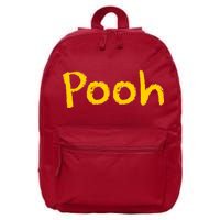 Pooh Halloween Costume 16 in Basic Backpack