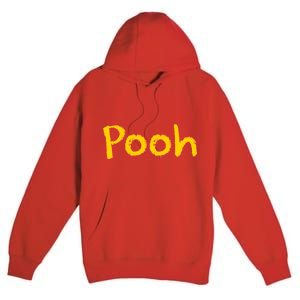 Pooh Halloween Costume Premium Pullover Hoodie