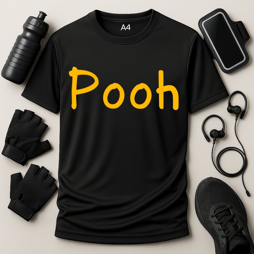Pooh Nickname Cooling Performance Crew T-Shirt