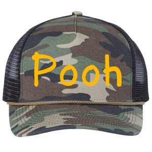 Pooh Nickname Retro Rope Trucker Hat Cap