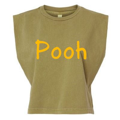 Pooh Nickname Garment-Dyed Women's Muscle Tee