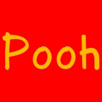 Pooh Nickname 16 in Basic Backpack