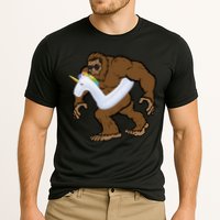 Pool Party Bigfoot Unicorn Float  Sasquatch Performance Shirt