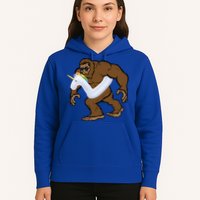 Pool Party Bigfoot Unicorn Float  Sasquatch Hoodie
