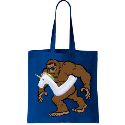 Pool Party Bigfoot Unicorn Float  Sasquatch Bag