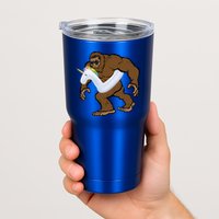 Pool Party Bigfoot Unicorn Float  Sasquatch Tumbler
