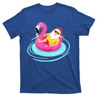 Pool Party Santa Christmas in July T-Shirt