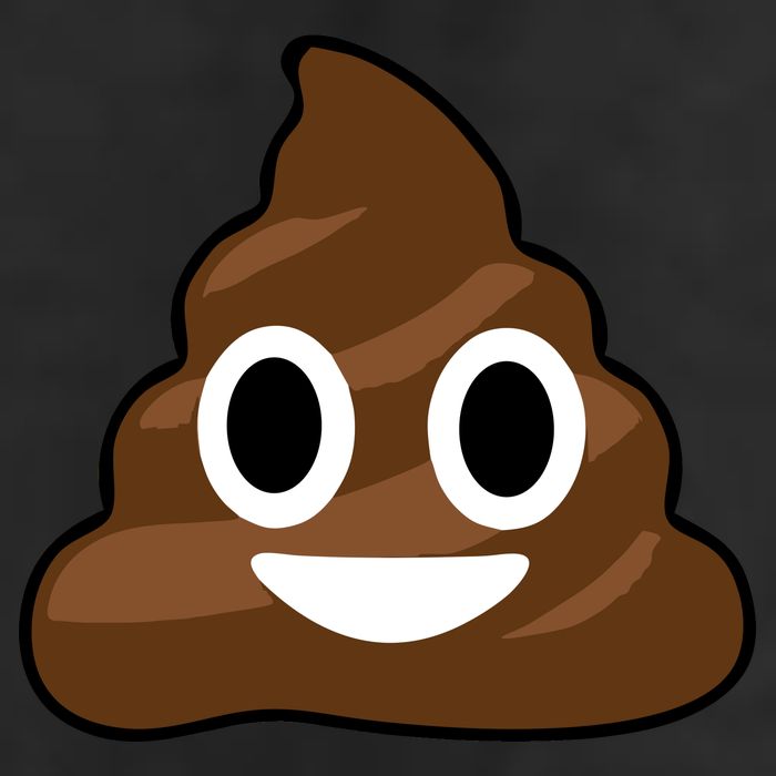 Poop Emoji Smiley Face Logo 7 Panel Mesh Trucker Snapback Hat