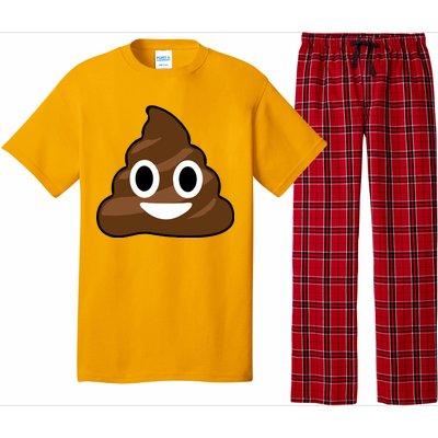 Poop Emoji Smiley Face Logo Pajama Set