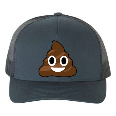 Poop Emoji Smiley Face Logo Yupoong Adult 5-Panel Trucker Hat