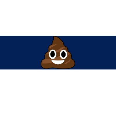 Poop Emoji Smiley Face Logo Bumper Sticker