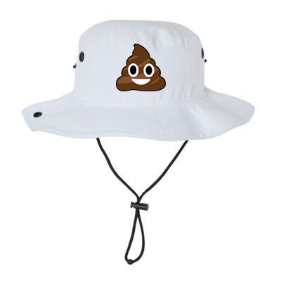 Poop Emoji Smiley Face Logo Legacy Cool Fit Booney Bucket Hat