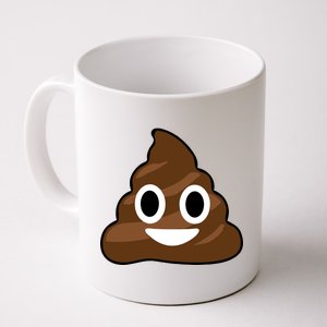 Poop Emoji Smiley Face Logo Coffee Mug