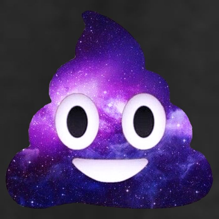 Poop In Space Galaxy Emoji Cool Comfort Performance Bucket Hat