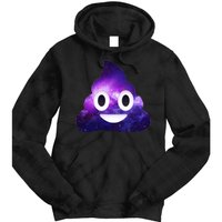 Poop In Space Galaxy Emoji Tie Dye Hoodie