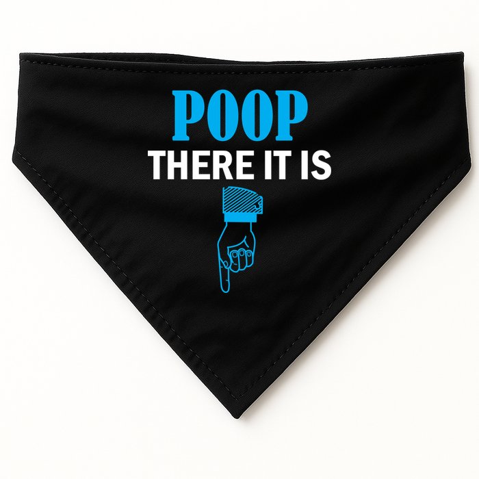 Poop There It Is USA-Made Doggie Bandana