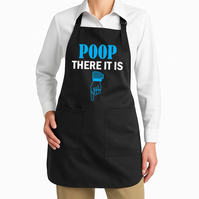 Poop There It Is Full-Length Apron With Pockets