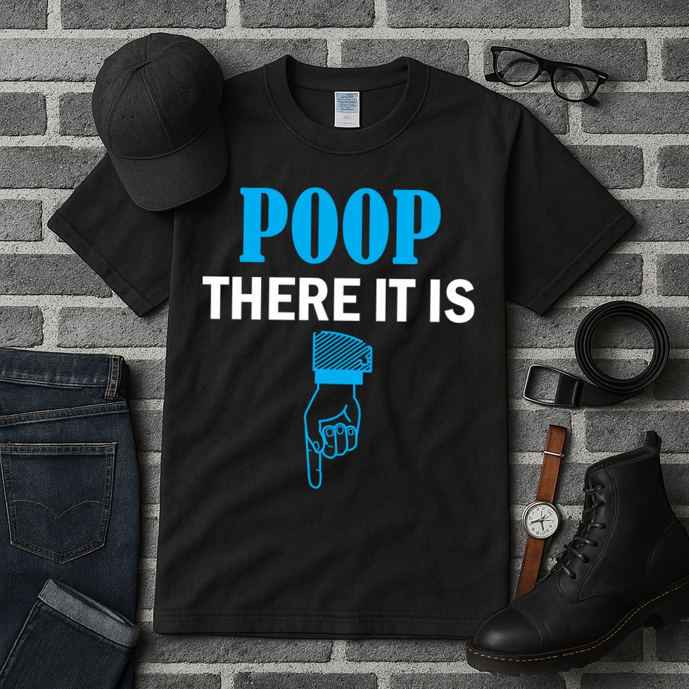 Poop There It Is Tall T-Shirt