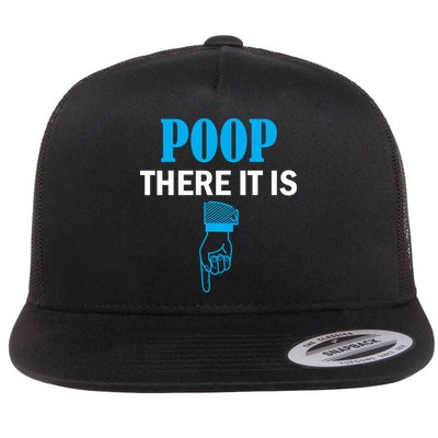 Poop There It Is Flatbill Hat