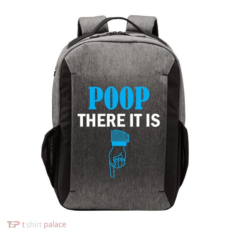 Poop There It Is Vector Backpack