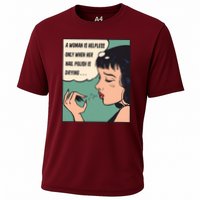 Pop Art Nail Polish Cooling Performance Crew T-Shirt