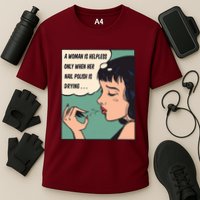 Pop Art Nail Polish Cooling Performance Crew T-Shirt
