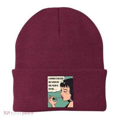 Pop Art Nail Polish Beanie