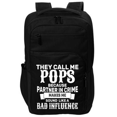 Pop Bad Influences Impact Tech Backpack