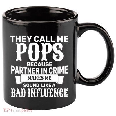 Pop Bad Influences 11oz C Handle Ceramic Mug