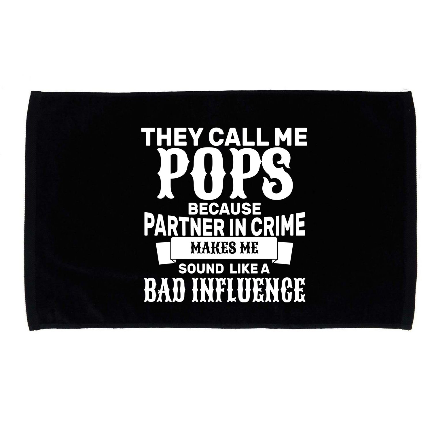 Pop Bad Influences Microfiber Hand Towel