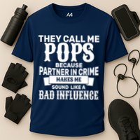 Pop Bad Influences Cooling Performance Crew T-Shirt