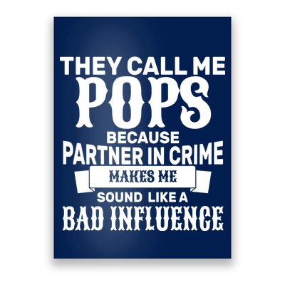 Pop Bad Influences Poster