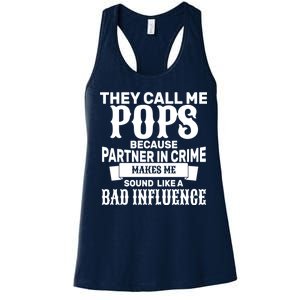 Pop Bad Influences Women's Racerback Tank