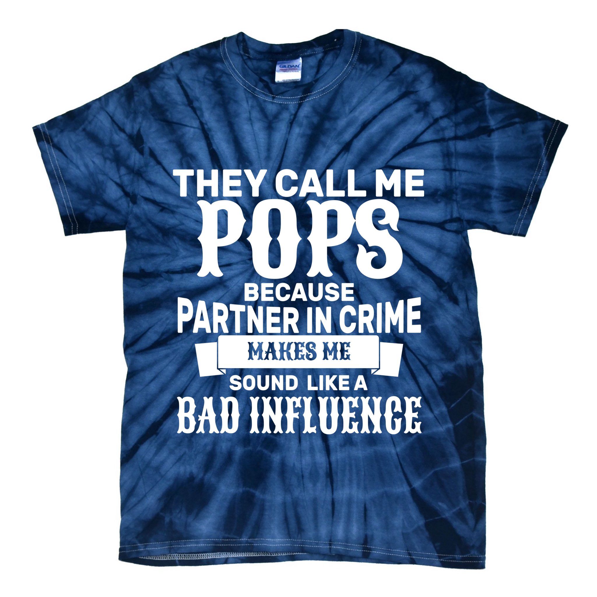 Pop Bad Influences Tie-Dye T-Shirt