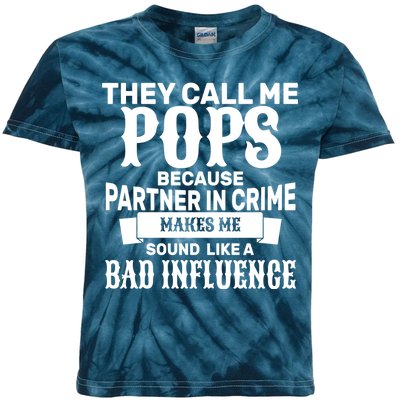 Pop Bad Influences Kids Tie-Dye T-Shirt