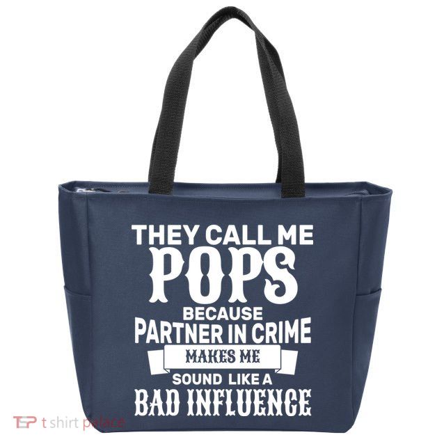 Pop Bad Influences Zip Tote Bag