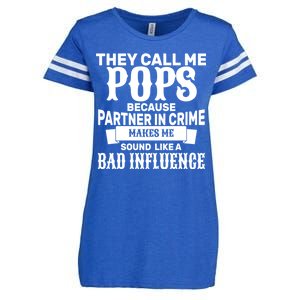 Pop Bad Influences Enza Ladies Jersey Football T-Shirt