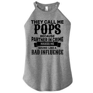 Pop Bad Influences Women's Perfect Tri Rocker Tank