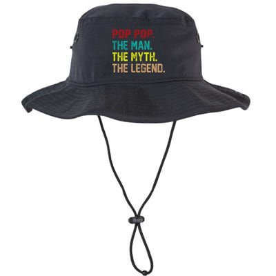 Pop Pop The Man The Myth The Legend Bucket Hat
