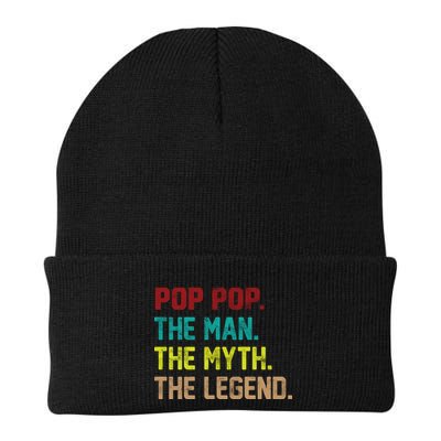 Pop Pop The Man The Myth The Legend Beanie