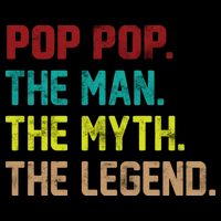 Pop Pop The Man The Myth The Legend Mousepad