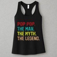 Pop Pop The Man The Myth The Legend Womens Tank Top