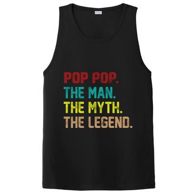 Pop Pop The Man The Myth The Legend PosiCharge Competitor Tank