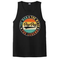 Pop Pop Vintage The Man Myth Legend Emblem PosiCharge Competitor Tank