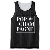 Pop The Champagne  Mesh Reversible Basketball Jersey Tank